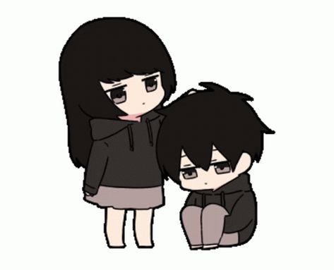 Anime Pat Sticker - Anime Pat Headpats - Discover Menhera Kun, Cute Chibi Couple, Dibujos Anime Chibi, Chibi Couple, Chibi Cat, Chibi Anime Kawaii, Anime Expressions, 3d Stickers, Friend Anime