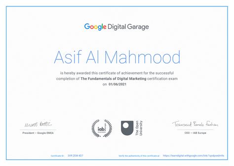 Google Digital Marketing Certificate, Digital Marketing Certificate, Google Certificate, Google Marketing, Digital Certificate, Certificate Of Achievement, Dream Board, Vision Board, Digital Marketing