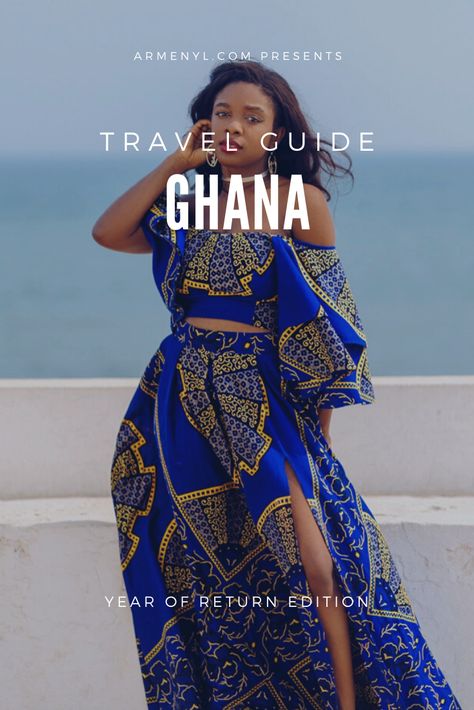 Presenting The Ghana Year Of Return Pocket Guide featuring stunning photographs, African fashion and handy travel guides by Armenyl Detty December Outfits Ghana, Ghana Street Style, Ghana Trip Outfits, Ghana Dress Styles, Ghana Fashion Dresses, Ghana Outfits, Ghana Clothes, Ghana Dresses, Robes Wax