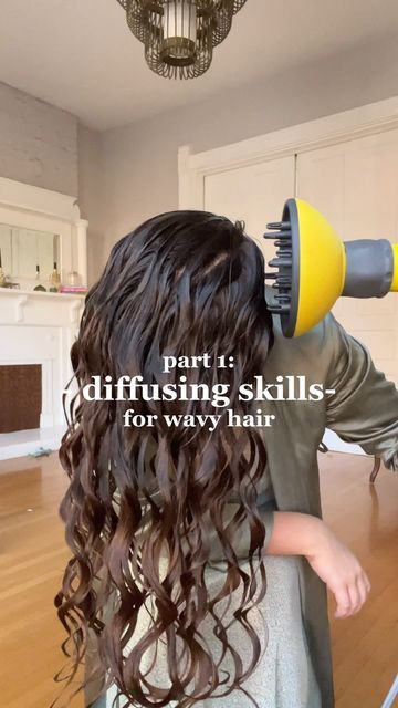 How To Use A Diffuser On Straight Hair, Hair Diffuser Tips, 2a Hair, Wavy Hair Tips, Loose Curly Hair, Hair Diffuser, Always You, I Know It, Blow Dry