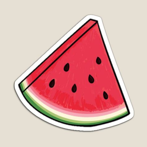 Aesthetic Watermelon, Watermelon Sticker, Stickers Cool, Only Aesthetic, Preppy Stickers, Homemade Stickers, Cute Laptop Stickers, Bubble Stickers, Bee Sticker