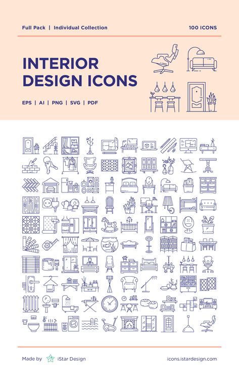 Interior Design Symbols, Storytelling Presentation, Interior Blueprint, Interior Design Icon, Tool Illustration, Interior Design Vector, Food Illustration Design, Interior Design Plants, Construction Repair