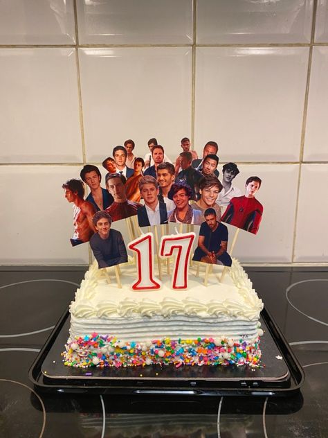 Random Birthday Cake, Celebrities Birthday Cake, Cake With All My Crushes, I’m Legal Birthday Cake, Cakes With Celebrity Crushes, 15 Birthday Cake Aesthetic, Celebrity Crush Birthday Cake, Funny Cakes Birthday, Funny 15 Birthday Cake