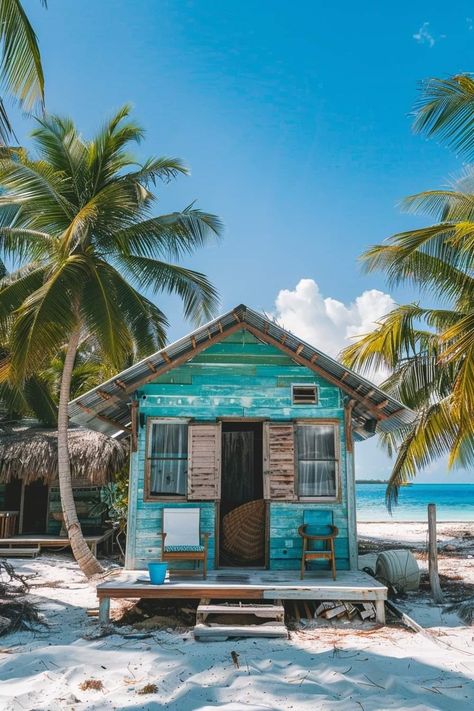 Beach Shed Surf Shack, Beach Huts Uk, Beach Shack Exterior, Garden Shack, Barbados Beaches, Beach Shacks, Sea Watercolor, Multi Sensory, Beach Cabana