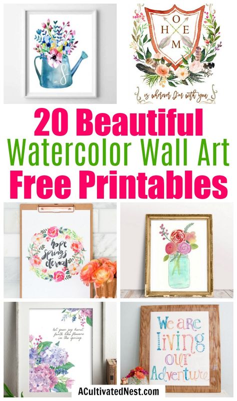 Wall Art Free Printables, Free Printable Artwork, Wall Art Printables, Wal Art, Summer Wall Art, Spring Printables, Spring Wall Art, Free Printable Wall Art, Free Printable Art