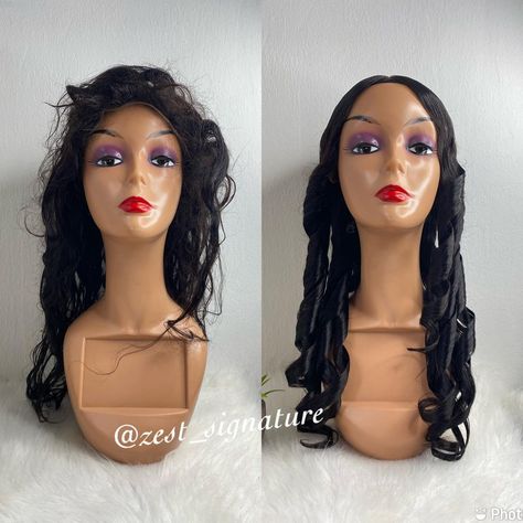 How To Revamp Human Hair Wig, Revamping Old Wig, How To Restore Synthetic Wigs, How To Revive Synthetic Wig, Rerooting Doll Hair Monster High, Hair Images, You Gave Up, Beauty Brand, Human Hair