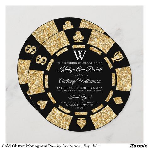 Night Party Invitation, Casino Birthday Party, 007 Casino Royale, Bachelor Party Invitations, Casino Wedding, Casino Birthday, Poker Chip, 40th Birthday Invitations, Casino Night Party