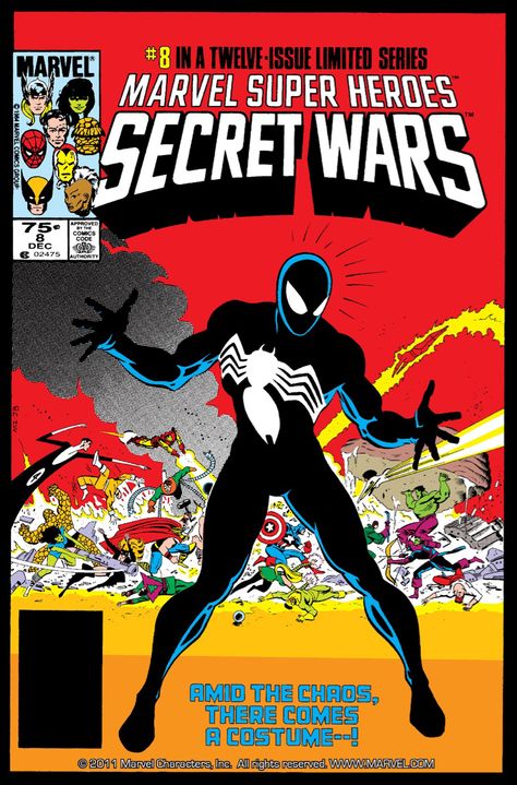 Marvel Secret Wars, Reed Richards, Monthly Celebration, Action Comics 1, Marvel Comics Covers, Marvel Super Heroes, Best Comic Books, Black Costume, Marvel Comic Books