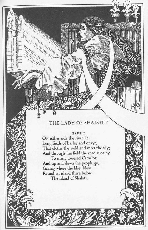 The Lady Of Shalott Aesthetic, The Lady Of Shalott Poem, Lady Shalott, Lady Of Shallot, Elizabeth Siddal, Lit Quotes, Lady Of Shalott, The Lady Of Shalott, Light Quotes