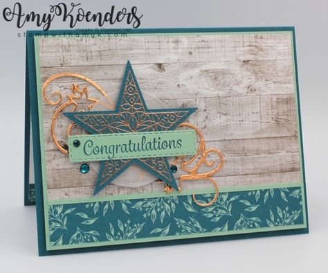 Stampin Up Congratulations, Congratulations Cards Handmade, Global Design Project, Congratulations Cards, Congrats Card, Hand Stamped Cards, Retirement Cards, Christmas Stamps, Engagement Cards