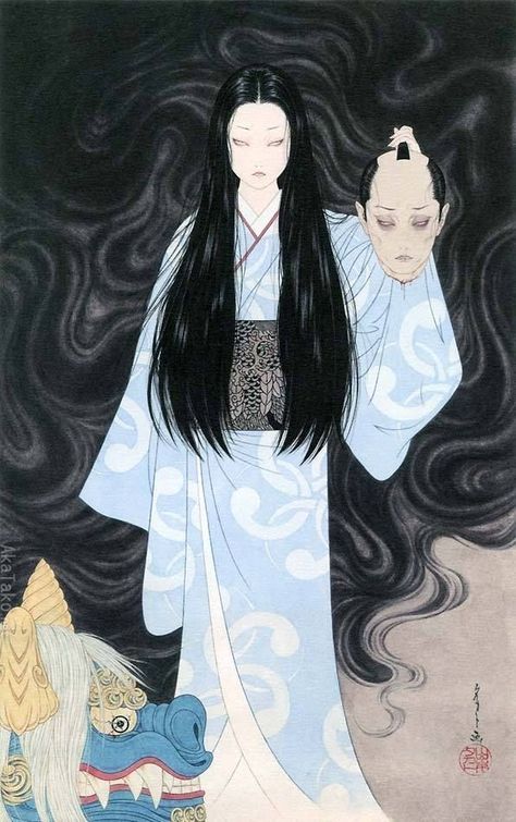 Football Anime, Takato Yamamoto, Castle Keep, Arte Peculiar, Japanese Horror, Geisha Art, Japanese Art Prints, Japanese Illustration, Traditional Japanese Art