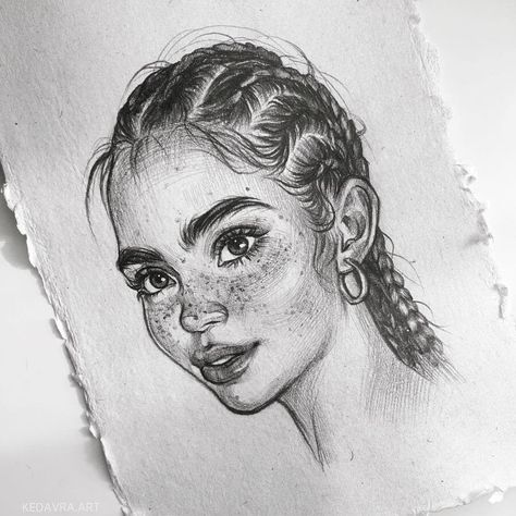 Portrait Drawings by Alena Kedavra A Pencil, A Drawing, Pencil Drawing, New Video, A Girl, Pencil, Hair, On Instagram, Instagram