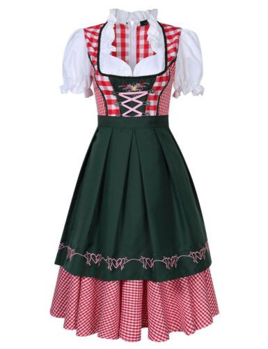 Backyard Beer Garden, Halloween Oktoberfest, Waiter Outfit, Halloween Costumes Plus Size, Dirndl Dress Oktoberfest, Halloween Aesthetic Vintage, Crafts Halloween Diy, Oktoberfest Dress, German Oktoberfest