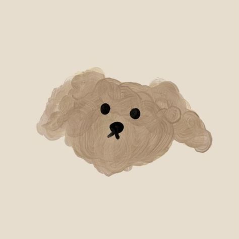 Beige Icons:), 강아지 그림, Cute App, Bear Wallpaper, Ios Icon, Cute Little Drawings, Iphone Icon, App Icon Design, Instagram Icons