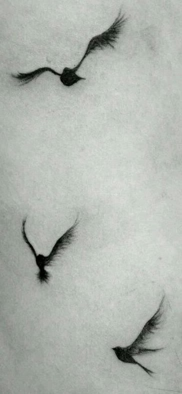 Dark Edgy Tattoo Ideas, Dainty Raven Tattoo, Minimalistic Men’s Tattoo, Raven Photography Flying, Fine Line Crow Tattoo, Crow Outline Tattoo, Sparrow Tattoo Men, Flying Raven Tattoo, Feather Tattoo Men