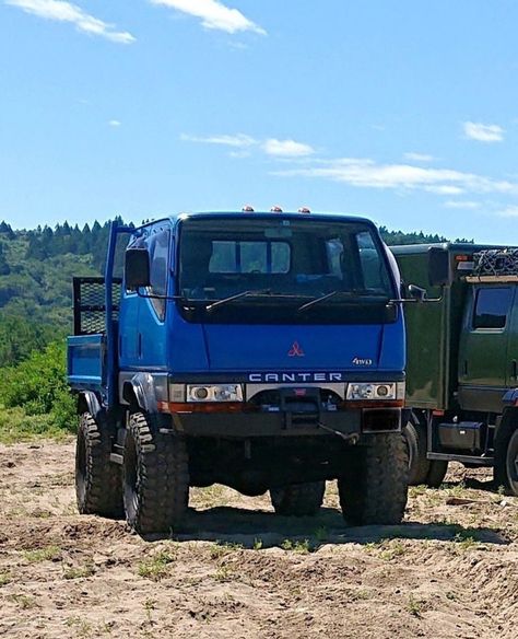 Mitsubishi Canter 4x4 Camper, Mitsubishi Canter 4x4, Mini Trucks 4x4, Nissan 4x4, Mitsubishi Canter, Jeep Mods, Expedition Truck, Truck Camping, Overland Vehicles