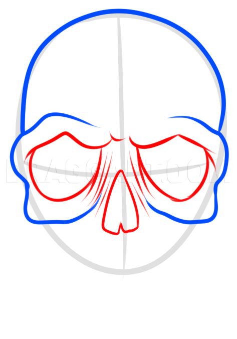 Medieval Skull Drawing Tutorial, Step by Step, Drawing Guide, by Dawn - DragoArt Skull Drawing Tutorial, Simple Skull Drawing, Medieval Skull, Skull Drawing Sketches, Drawing Tutorial Step By Step, Easy Skull Drawings, Cool Skull Drawings, Skull Drawings, Medieval Drawings