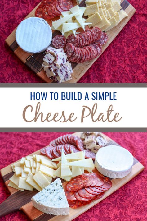 Cheese plates make a great visually appealing appetizer that caters to many tastes. This is how to make a simple cheese plate for a small gathering or party. #party #cheese via @thymeandjoy Cheese Plate Presentation, Cheese Plates Appetizer, Cheese Board Easy, Small Cheese Boards, Holiday Cheese Boards, Halloween Charcuterie, Holiday Cheese, Cheese Plates, Charcuterie Plate