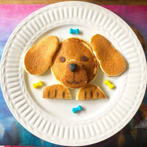 Pancake Food Art, Fun Pancakes, Pancake Designs, Baby Cooking, Decorações Com Comidas, Food Art For Kids, Healthy Toddler Meals, Kids Treat, Food Carving