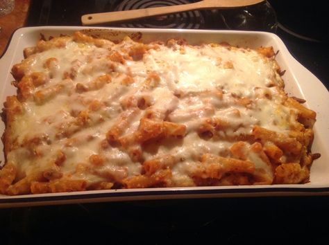 Ronzoni Baked Ziti. Killer Baked Ziti, Alfredo Salmon, Sausage Tomato Sauce, Best Baked Ziti, Best Baked Ziti Recipe, Healthy Board, American Comfort Food, Ziti Recipe, Ziti Recipes