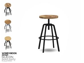 Bar Stool Sims 4 Cc, The Sims Recourse Furniture, Sims 4 Stool Cc, The Sims Resource Sims 4 Objects, Sims 4 Cc Barstools, Sims 4 Bar Stool, Sims 4 Bar Stool Cc, The Sims Resource Decor, The Sims Resource Sims 4 Furniture