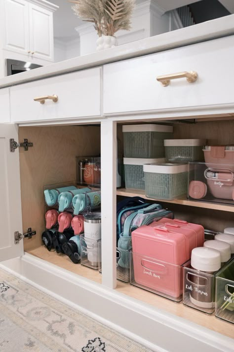 7 Zones For Your Back-To-School Routine — Graceful Spaces Professional Organizers | Austin & Charleston Ocd Organization, Desain Pantry, Professional Organizers, House Organisation, Kitchen Organization Diy, Kitchen Drawer Organization, The Home Edit, Home Organisation, Kitchen Cabinet Organization