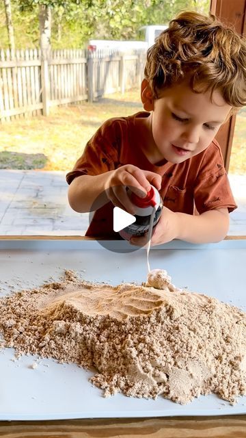 Laynah Rose // The Fun Homeschool Mom on Instagram: "Give your kids a can of shaving foam and enjoy an hour of quiet mess-making 😂

Would you try foam sand?? 

#sensoryplay #sensorybin #kidsactivities #messyplayanyway" Shaving Foam Activities, Sand Foam, Shaving Foam, Sensory Bins, Homeschool Mom, Sensory Play, You Tried, Shaving, Activities For Kids