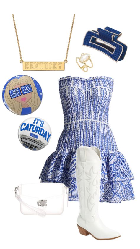 kentucky football, ky football, gameday outfit, gameday aesthetic, kentucky game day, college gameday, sec football college football wildcats ky bbn #OutfitInspiration #FashionStyle #OOTD #CasualWear #StylishLook #WardrobeGoals #ChicOutfit #FashionTrends #StreetStyle #FashionTips #EverydayStyle #OutfitIdeas #FashionInspo #DressToImpress #StyleGuide #TrendyLooks #FashionDiaries #DayToNight #SustainableFashion #PersonalStyle Kentucky Game Day, Gameday Aesthetic, Football Gameday Outfit, College Gameday Outfits, Kentucky Football, Football College, College Gameday, Sec Football, College Game Days