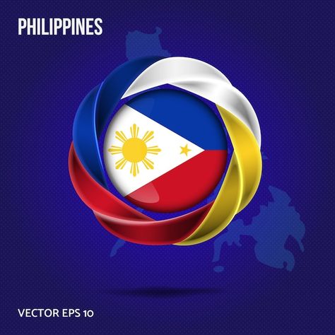 Flag philippines pin 3d design | Premium Vector #Freepik #vector #3d-flag #philippine-map #philippines #philippine-flag Philippine Flag Wallpaper, Flag Philippines, Birthday Photo Frame, Welcome Banner, Logo Gallery, Frame Gallery, Poster Background, Poster Background Design, Photo Frame Gallery