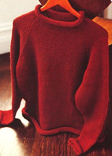 Ravelry: Men's Roll Neck Sweater pattern by Kris Percival Step By Step Sweater Florence, Norma Sweater, Roll Neck Sweater Pattern, Mens Roll Neck Sweater, Mens Knitting Patterns, Pola Sweater, Jumper Patterns, Jumper Knitting Pattern, Knit Men