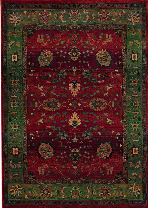 Complimentary Color Scheme, Green Area Rug, Old World Style, Rug Direct, Rugs Usa, Green Area Rugs, Persian Carpet, Carpet Runner, Green Rug