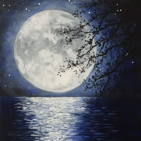 Moon River - Duet by IanDuh and Fareysia by Fareysia Moonlit Lake, River Drawing, Frost Moon, Moon Over Water, Moon Sun Tattoo, About Moon, Ocean Drawing, Water Tattoo, Ocean Tattoos