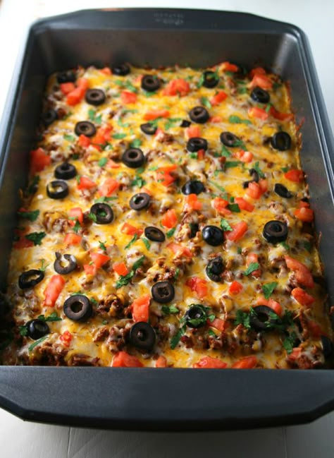 Ground Turkey Taco Casserole, Turkey Taco Casserole, Taco Casserole Recipes, Capirotada Recipe, Mexican Keto, Mexican Casseroles, Mexican Lasagna, Turkey Taco, Low Carb Mexican