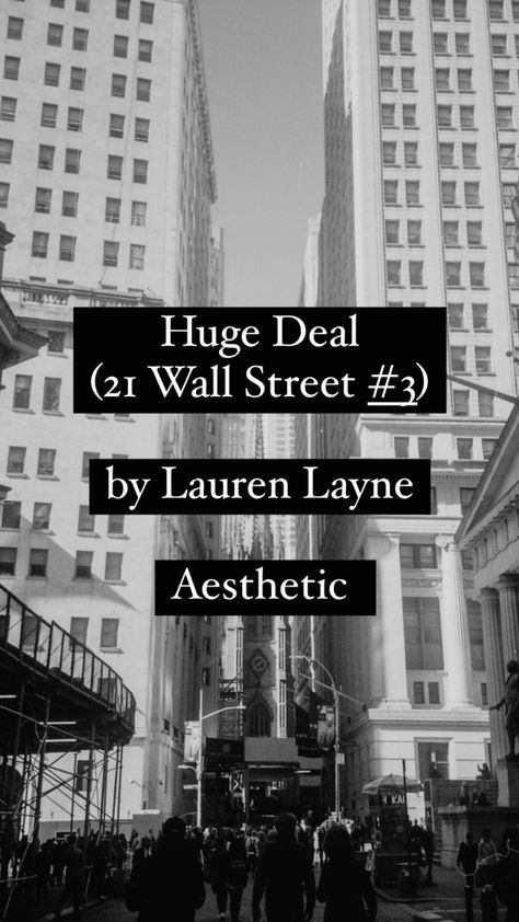 Lauren Layne Aesthetic, Layne Aesthetic, Book Aesthetics, Romance Novels, Wall Street, First Night, Romance Books, Book Series, Book Recommendations