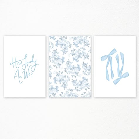 PRICES MAY VARY. How Lucky Are We Art: Featuring an inspiring message, these prints serve as a daily reminder of gratitude and positivity. The phrase "How Lucky Are We" is beautifully integrated into the design, adding a heartfelt touch to your decor Light Blue Wall Art: The soothing light blue background creates a peaceful atmosphere, making these prints perfect for a calm and inviting environment. The soft hues complement various decor styles, from modern minimalist to classic elegance Blue Fl College Dorm Apartment, Dorm Apartment, Light Blue Walls, Aesthetic Posters, Coquette Bows, Canvas Set Of 3, Light Blue Aesthetic, Light Blue Background, Blue Wall Art