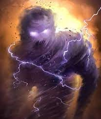 Storm Elemental, Air Elemental, Storm Art, Elemental Powers, Heroic Fantasy, Fantasy Beasts, Magic Aesthetic, Monster Concept Art, Pretty Faces