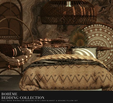 SEPTEMBER/OCTOBER 2021 BEDROOM COLLECTION 50 items (Patreon) | AggressiveKitty on Patreon Sims 4 Beds Patreon, Sims 4 Medieval, Medieval Bed, Witch Bedrooms, Asian Bedroom, Sims 4 Beds, Sims Medieval, Hippie Bedroom, Sims 4 Bedroom