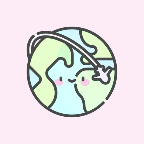 Internet Icon Aesthetic, Cartoon App Icon, Logo Apps, Kawaii Weather, Maps Icon, Icons Phone, Icon Maker, Kawaii App, Internet Icon