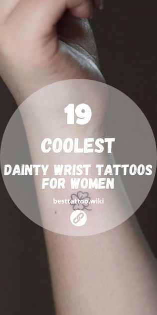 Explore the delicate beauty of wrist tattoos with our selection of 19 dainty designs for women. From intricate floral patterns to minimalist black ink, our collection offers a range of options to suit your individual style. Whether you prefer meaningful symbols or whimsical motifs, find the perfect tattoo to adorn your wrist with timeless elegance. Small Side Wrist Tattoos For Women Unique, Small Dainty Unique Tattoos, Boarder Tattoos, Tattoo Ideas For Wrist For Women, Feminine Tattoos Wrist, Delicate Tattoo Wrist, Wrist Minimal Tattoo, Tattoos For Women Small Wrist, Always Tattoo Design