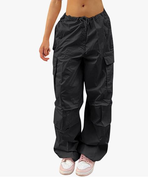 Fabric: Made of selected high quality fabric, the material is very comfy and lightweight, ultra soft to touch and breathable to wear, no pilling, no shrinking, provides you with the best wearing experience. Polyester Available in 7 different colours Cargo Pants Women Baggy, Dance Pants Hip Hop, Low Rise Cargo Pants, Hip Hop Sweatpants, Cargo Pants For Women, Street Shooting, Pants Streetwear, Y2k Pants, Baggy Cargo Pants