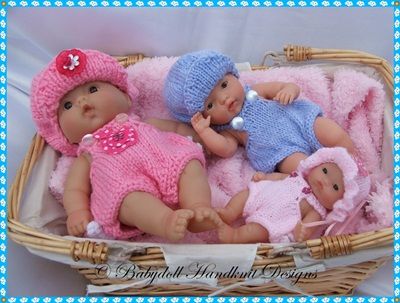 Handknit Design, Baby Doll Clothes Patterns, Itty Bitty Baby, Knitting Dolls Clothes, Doll Clothes Patterns Free, Dolls Clothes Diy, Barbie Clothes Patterns, Crochet Doll Clothes, Baby Doll Clothes