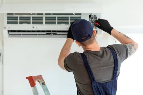 This Home Maintenance Checklist Could Save You Tons of Money in the Long Run Air Conditioner Installation, Ac Maintenance, Ac Repair Services, Hvac Company, Split Ac, Hvac Technician, Air Conditioning Installation, Ac Service, Air Conditioning Repair