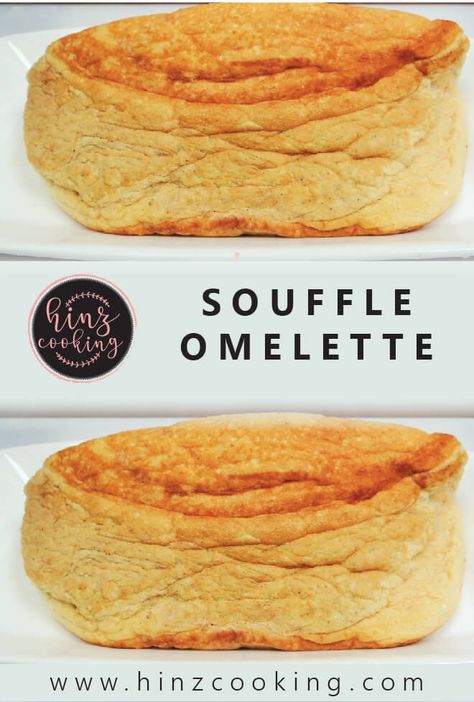 Fluffy Omelette Recipe, Souffle Omelette, Egg Omelette Recipe, Fluffy Omelette, Omlet Recipes, Breakfast Quiche Recipes, Omelets Recipe, Easy To Make Breakfast, Healthy Breakfast Muffins