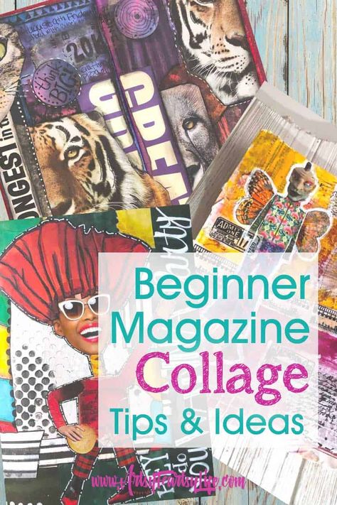 Magazine Collage Ideas, Collage Tips, Soul Collage, Mixed Media Art Tutorials, Collage Diy, Collage Book, Collage Art Projects, Collage Scrapbook, Magazine Collage