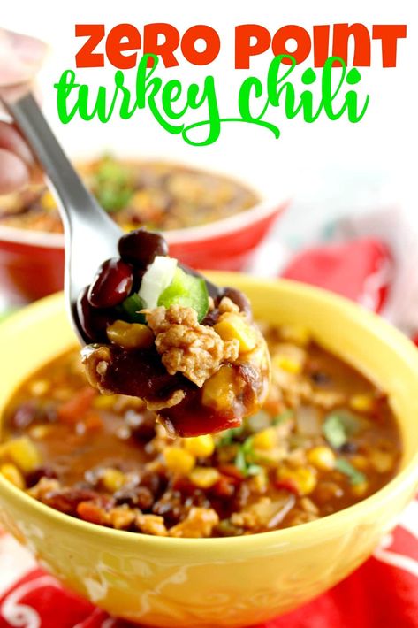 Weight Watchers Turkey Chili Weight Watchers Turkey Chili, Weight Watchers Chili, Chili Healthy, Healthy Chili Recipe Turkey, Turkey Chili Healthy, Turkey Chili Recipe, Chili Recipe Turkey, Weight Watchers Soup, Healthy Turkey