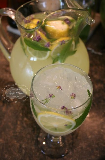 Lemonade Lavender, Lemon Aid, Mint Water, Wedding Drinks, Mint Lemonade, Raspberry Recipes, Lavender Lemonade, Frozen Lemonade, Lemonade Recipes