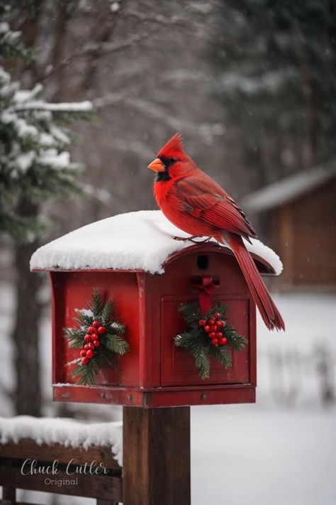 Cardinal Winter Scene, Cardinal In The Snow, Cardinal Birds Art, Christmas Extravaganza, Winter Cardinal, Cardinal Christmas, Fall Coloring, Merry Christmas Wallpaper, Christmas Scenery