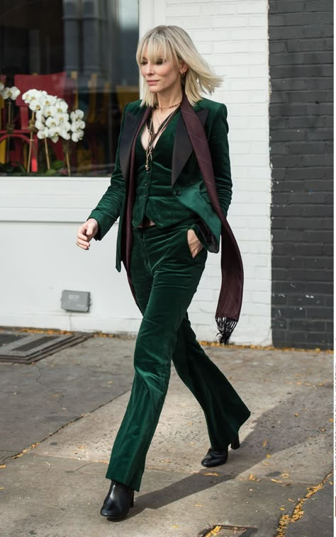 Oceans 8, Velvet Suit, Cate Blanchett, Mode Inspo, Look Fashion, Suits For Women, Fashion Inspo Outfits, High Fashion, Style Me