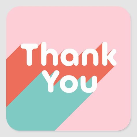 Modern pastel thank you stickers. Perfect for adding a touch of personality to your thank you notes. #thankyou #thankyounotes . #Pastel #Nails_Gray #Luxe_Nails #Thank_You_Typography Thank You Typography, Best Logo Maker, Etsy Packaging, Thank You Images, Modern Packaging, Typography Artwork, Typography Love, Retro Typography, Thank You Stickers