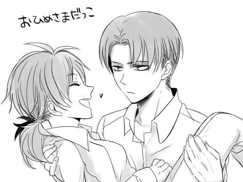 Levi and Isabel Levi X Isabel, Isabel Magnolia, Attack On Tatin, The World Is Cruel, Levi Squad, Erwin Smith, Attack On Titan Comic, Survey Corps, Titan Anime